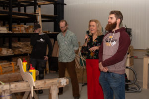 Olst, opening Loods 64,toespraak, fotoclub ABC de Cirkel