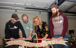 opening loods 64 door wethouder Judith Compagner