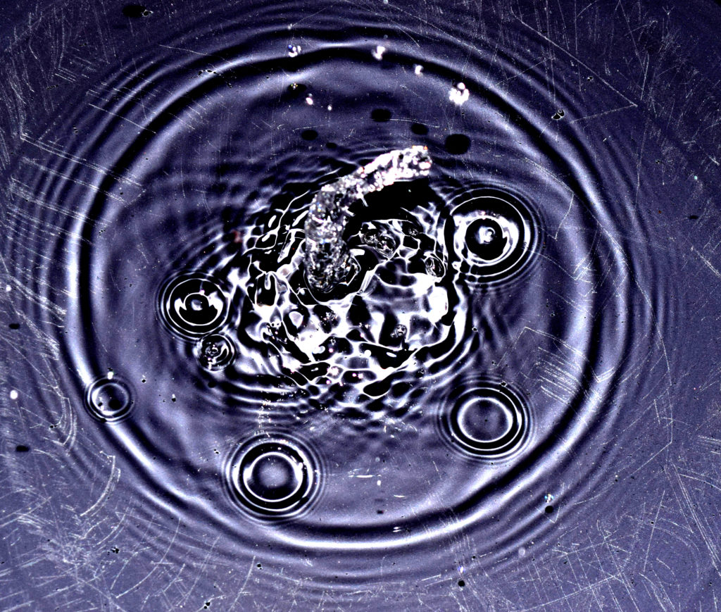 Studio experiment, golven, Daniël Loos