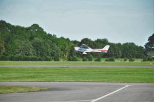 Teuge . Vliegtuig 3 . JJ Hissink.